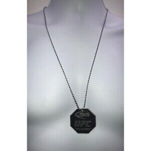 Bud Light UFC Ultimate Fighting Championship Pendant  On 26-Inch Rice Ball Chain